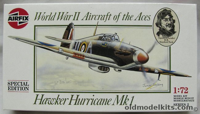 Airfix 1/72 Hawker Hurricane Mk.1 - Squadron Leader R.R. Stanford Tuck, 02082 plastic model kit
